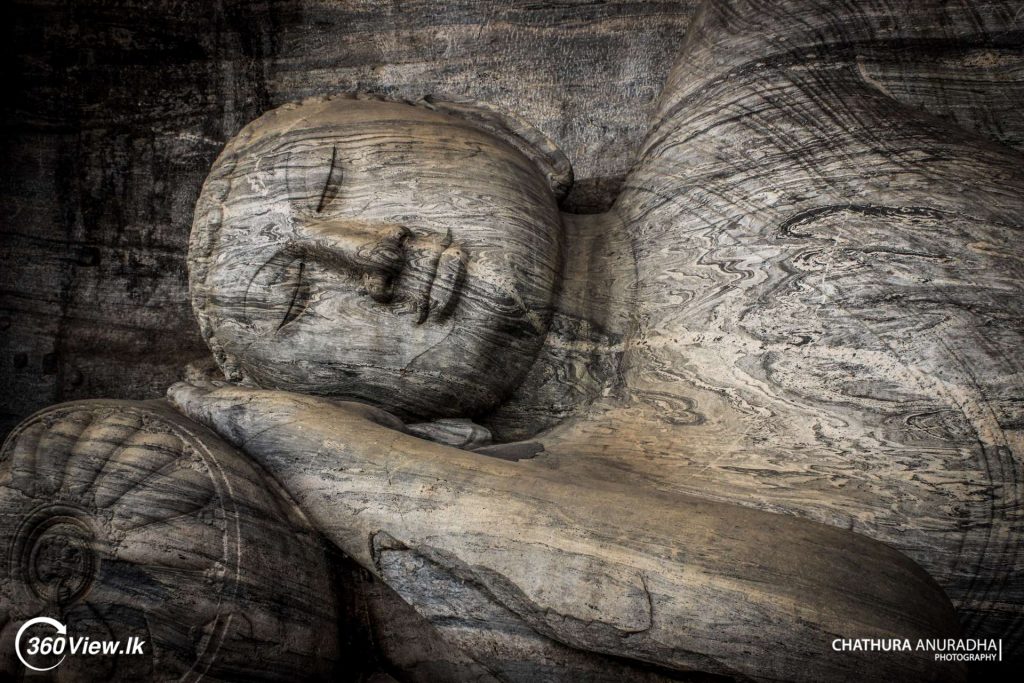 Close Up Photo of Rock Sculptured Buddha Statues at Gal Viharaya , Polonnaruwa