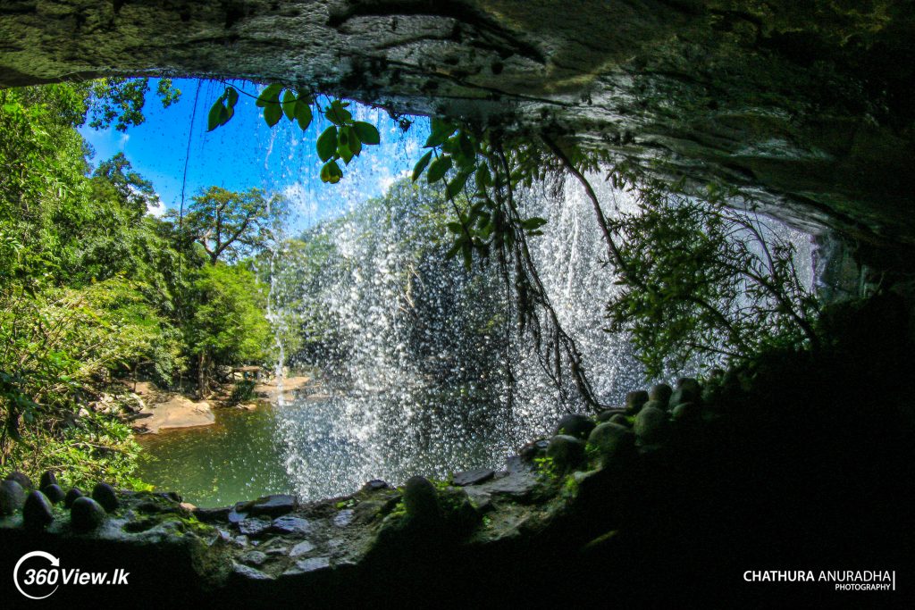Cave Behind the Sera Ella waterfall